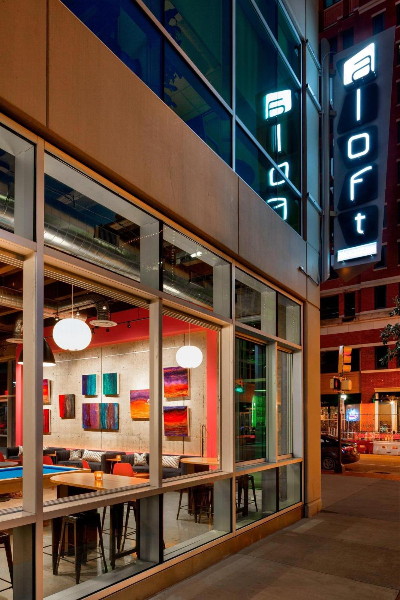 Aloft Fort Worth Downtown Екстериор снимка